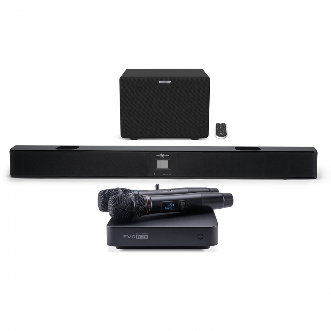 караоке-комплект EVOBOX Plus + EvoSound Bar (саундбар с караоке) в Тынде