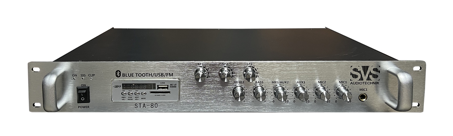 SVS Audiotechnik STA-80 Микшер-усилитель для систем Public Address в Тынде