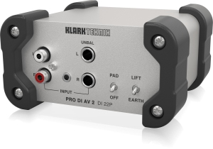 Klark Teknik DI 22P пассивный стерео директ-бокс в Тынде